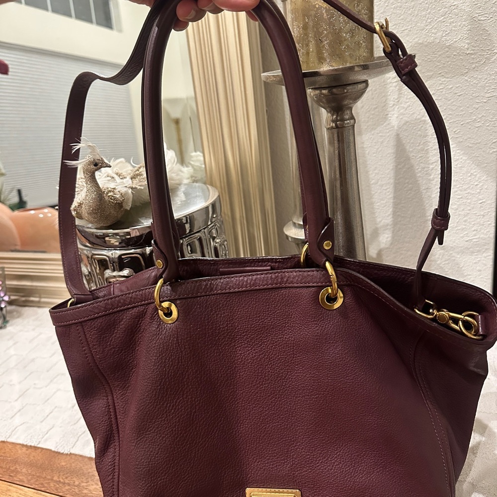 Marc Jacobs Burgundy Crossbody Bag
